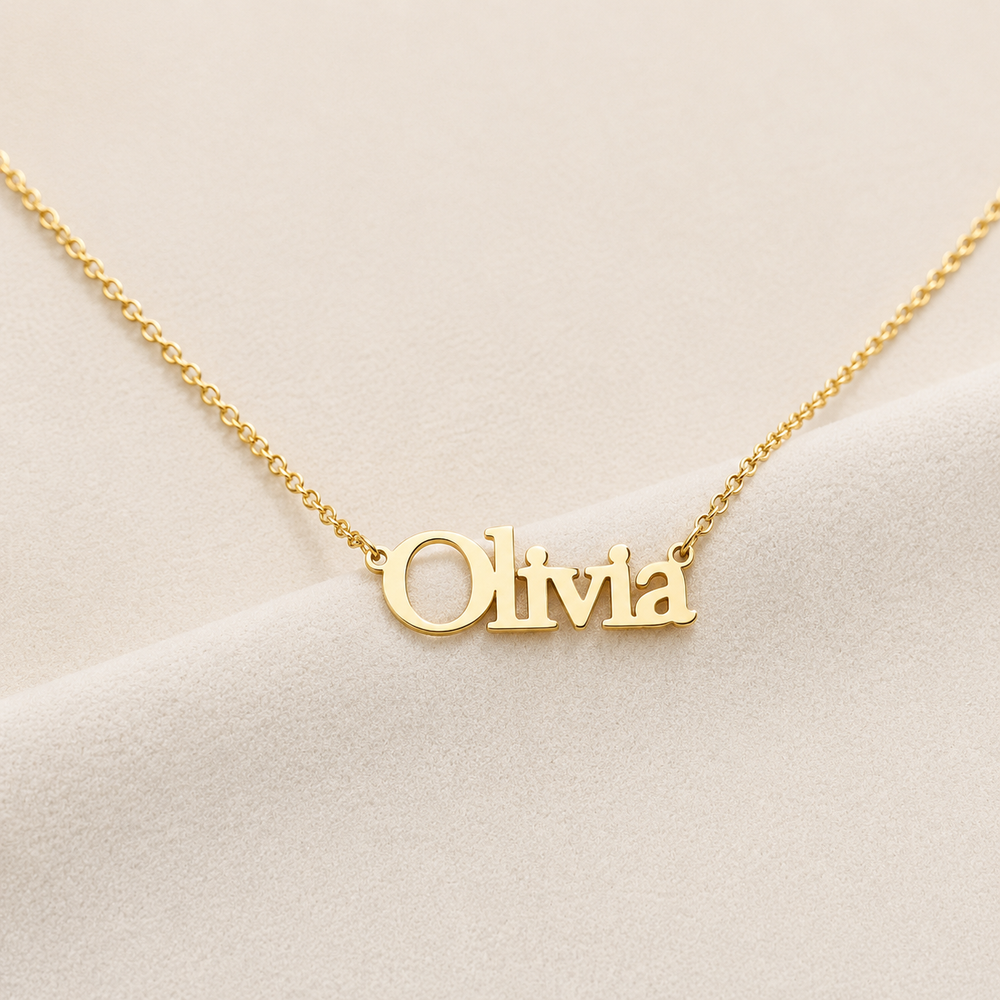 Custom Personalized Signature Necklace – Elegant Name Jewelry