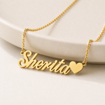 Custom Name Signature Necklace – Elegant Gold Necklace for Her