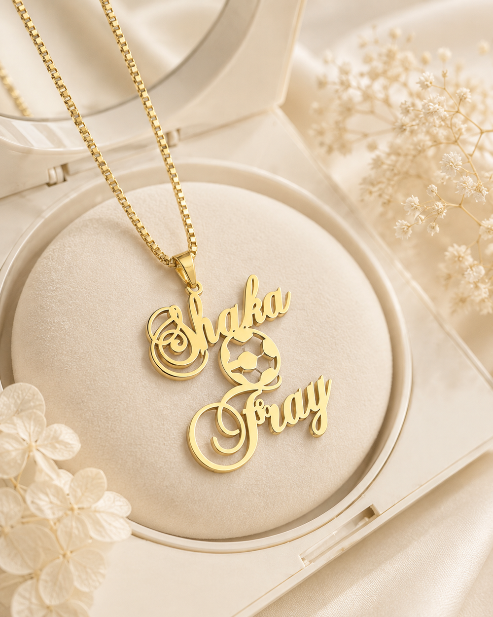 Custom Signature Name Necklace – Elegant Personalized Gold Jewelry