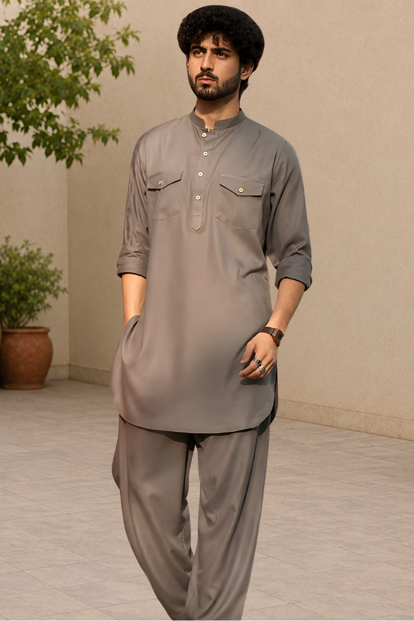 Custom Pakistani Kameez Shalwar
