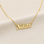 Gold Plated Name Necklace