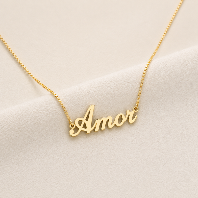 Personalized Single Name Necklace
