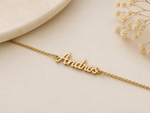 Custom Name Bracelet – Personalized Gold Jewelry for Women