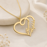 Couple Name Necklace