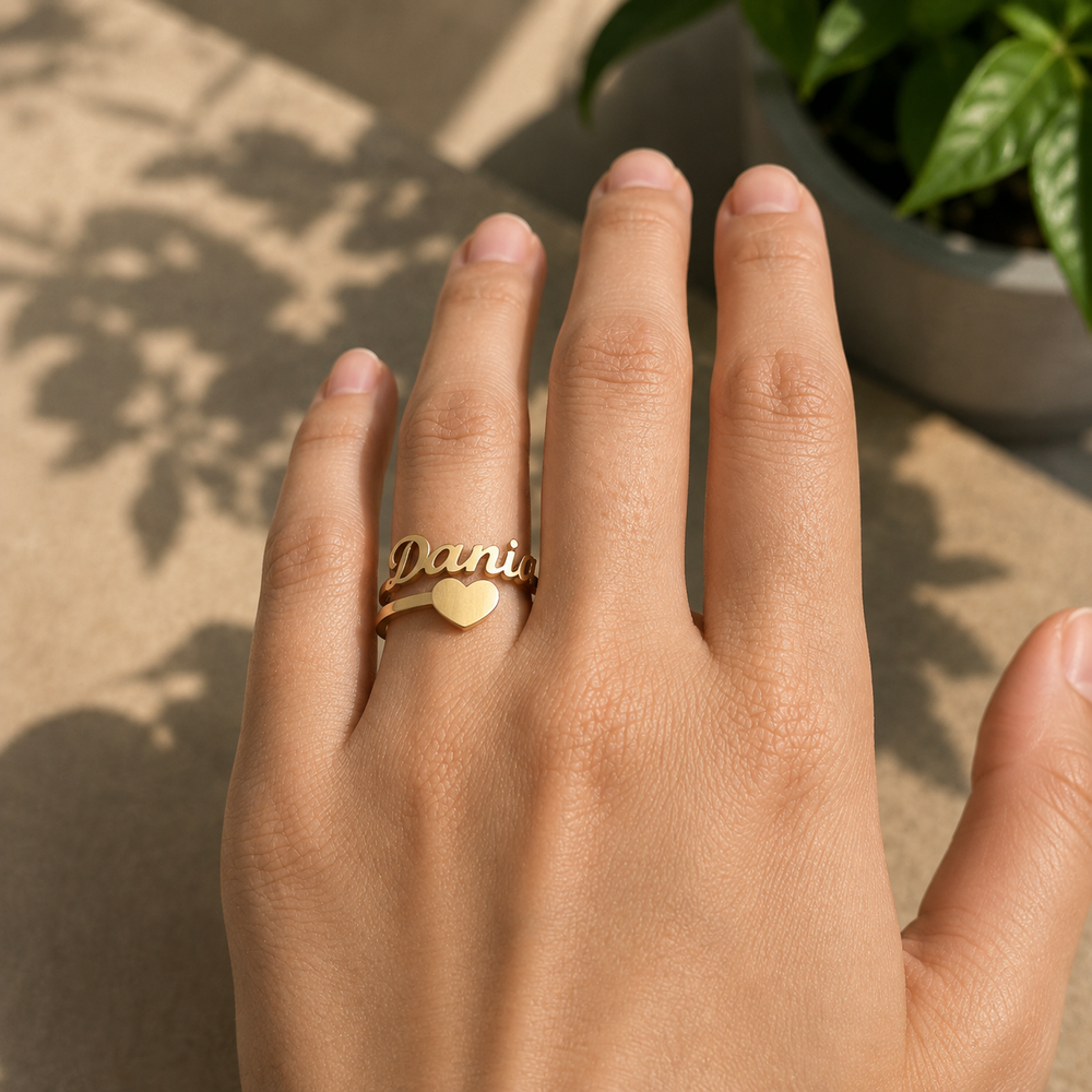 Custom Engraved Ring
