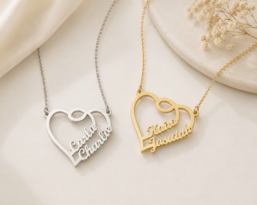 Two Name Necklace